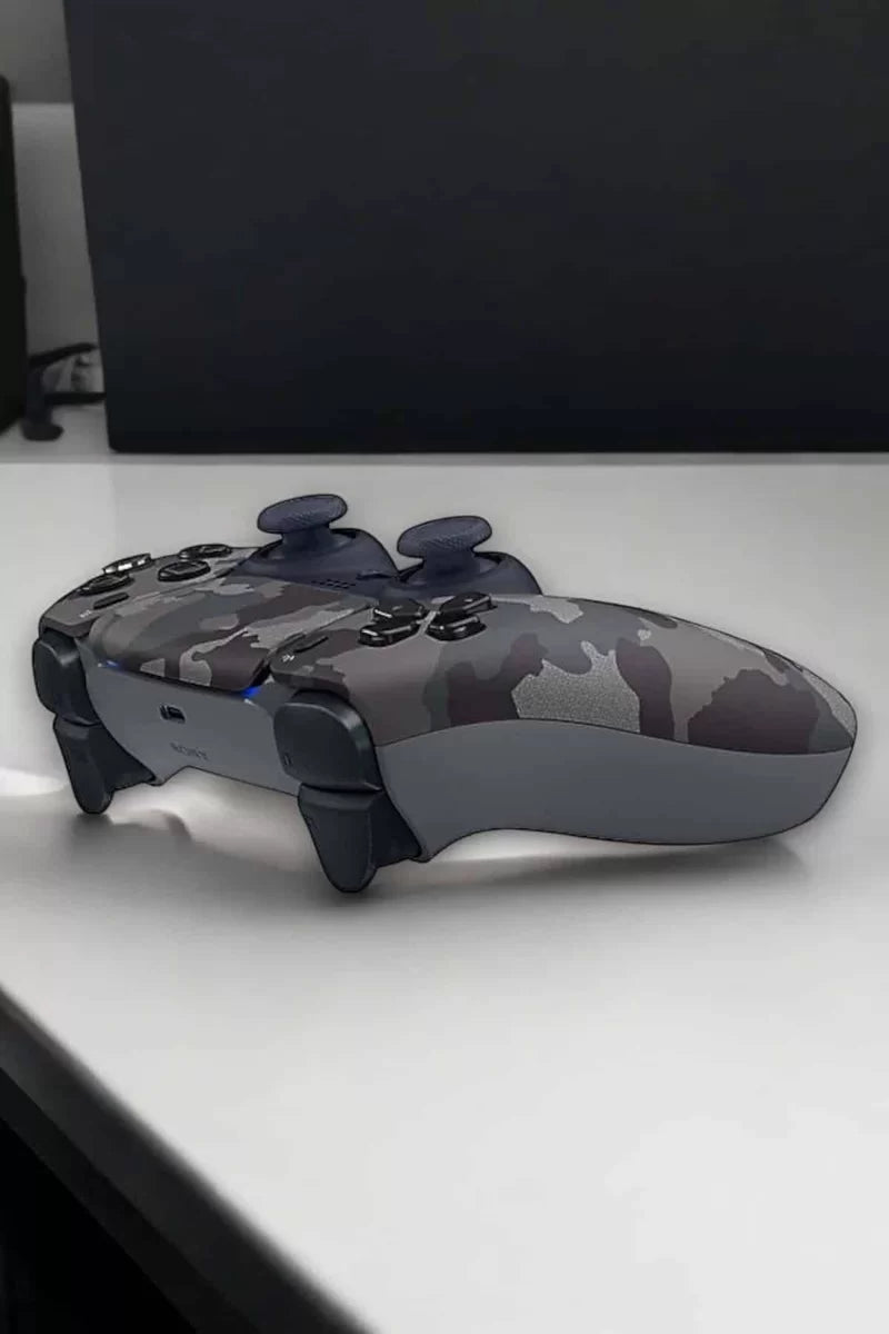 PS4 Oyun Kolu Kamuflaj Desenli Joystick