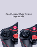 Ergonomik Tasarımlı Çok Yönlü Wireless Gamepad