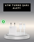 67 Watt Type C Şarj Adaptörü Poco X3 X4 X5 Pro Uyumlu