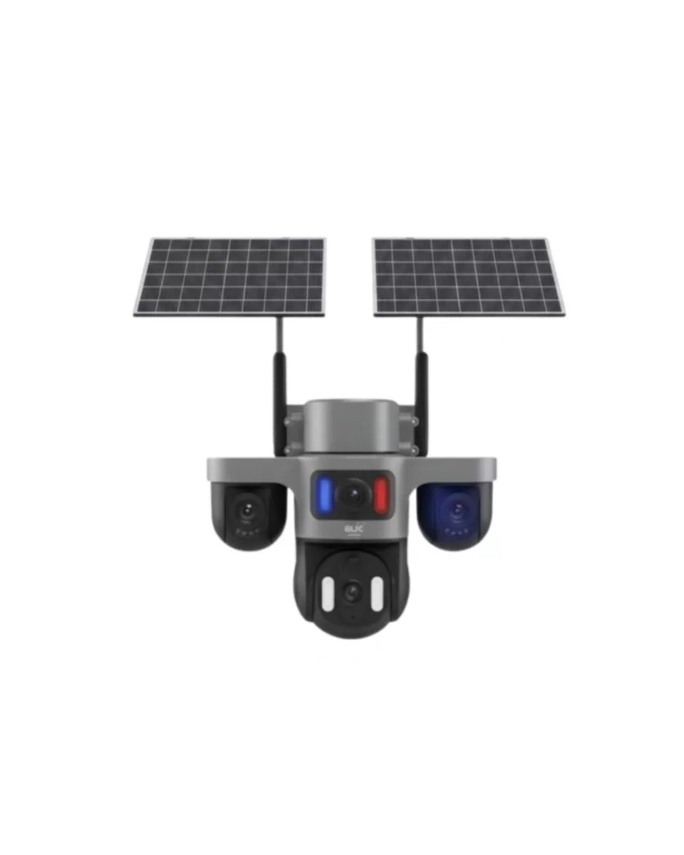 Güneş Enerjili Arıcı Kamerası 4G SIM Kartlı 9MP 3 Lens Yayla Güvenlik Kamerası 2 Yıl Garantili