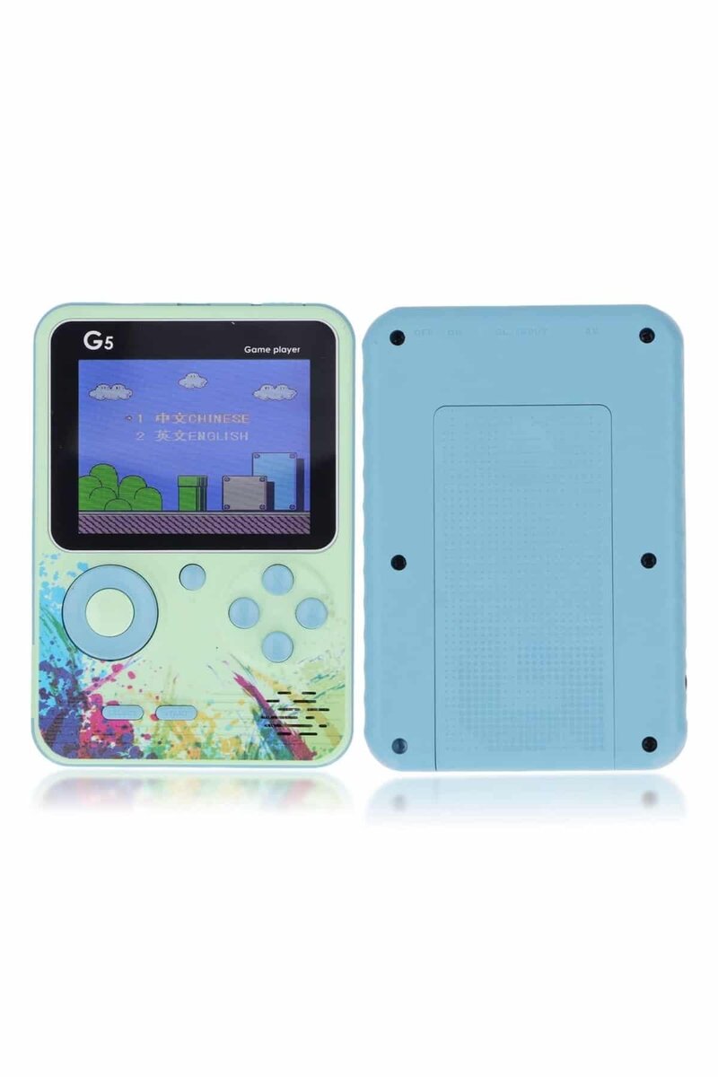 3 İnç Ekran 500 Oyunlu Game Box Mini Taşınabilir Oyun Konsolu