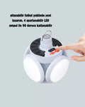 360 Derece Katlanabilir Solar LED Aydınlatma Çadır Lambası