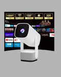 HD 720p Projeksiyon Cihazı – Geniş Ekran 10.000 Saat Ampul Ömrü Ev Sineması Deneyimi
